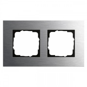 Рамка 2-ая Gira Esprit Сталь