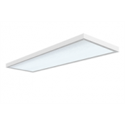 Светодиодный светильник "ВАРТОН" офисный встраиваемый/накладной 595*180*50мм 18 ВТ 6500К с функцией аварийного освещения