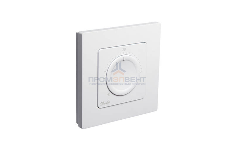 Термостат комнатный Danfoss Icon Dial (дисковый, встраиваемый)