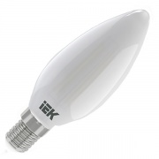 Лампа LED C35 свеча матовая 7Вт 230В 3000К E14 серия 360° IEK