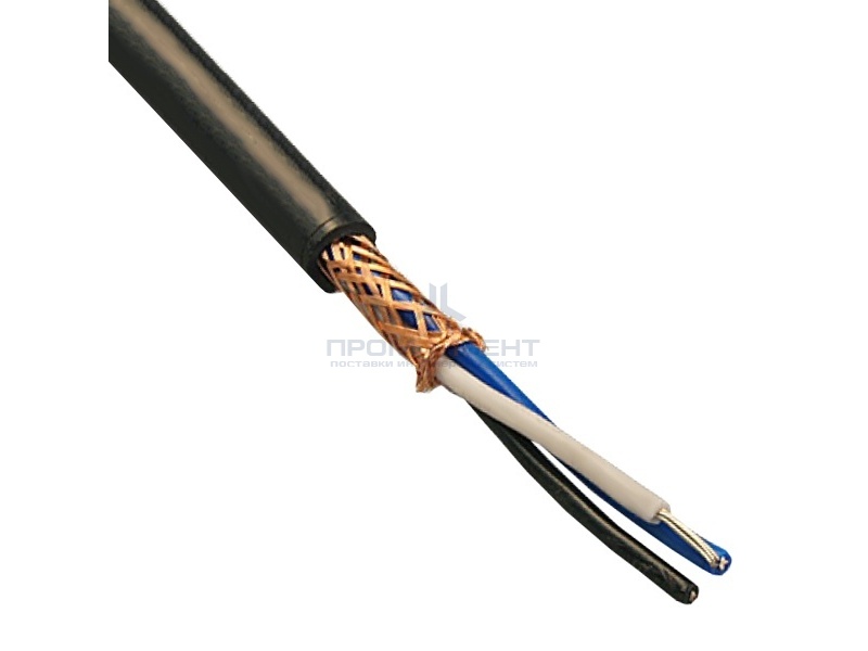 Кабель монтажный МКЭШвнг(А)-LS 2х2х1 экранированный с скрученными попарно жилами