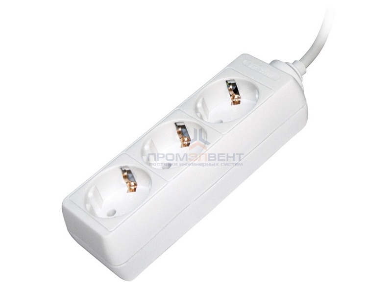 Удлинитель У03 3 места 2Р+PЕ/5метров 3х1мм2 16А/250 IEK