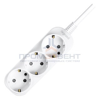 Anam Legrand e-Fren 3 Удлинитель,шнур 4.5м, 10A, 250V