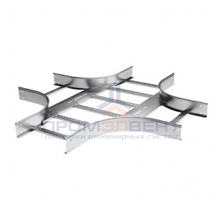 Х-ответвитель 80х500 R300